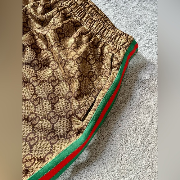 Gucci GG Monogram Web Technical Jersey Jogging Pants Unisex - Picture 4 of 8